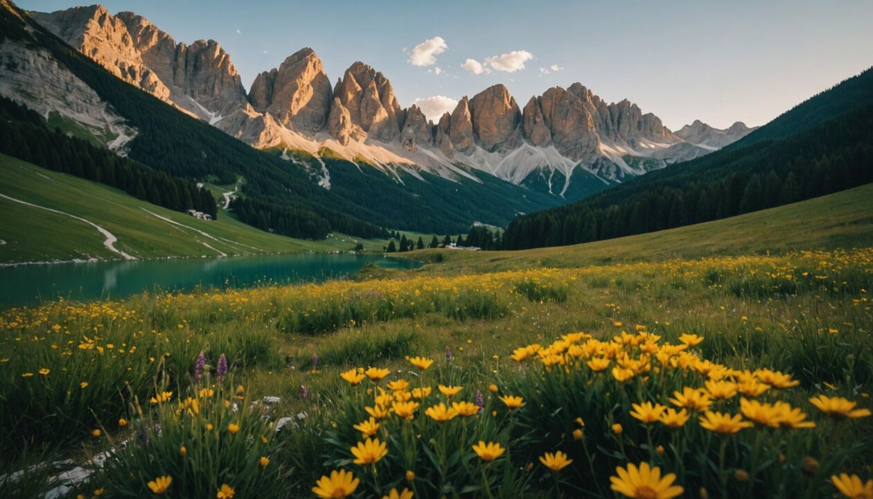 Voyage à travers les montagnes d'Europe