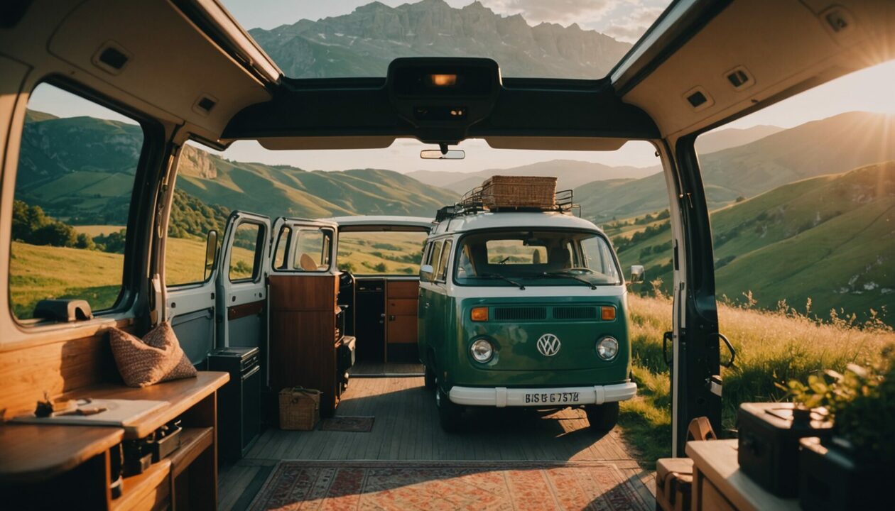 Checklist pour un road trip en van en Europe